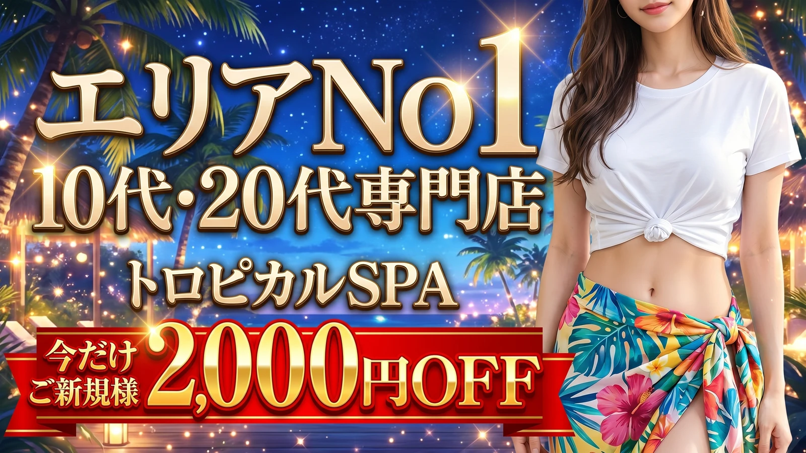 トロピカルSPA 十三店の店舗写真